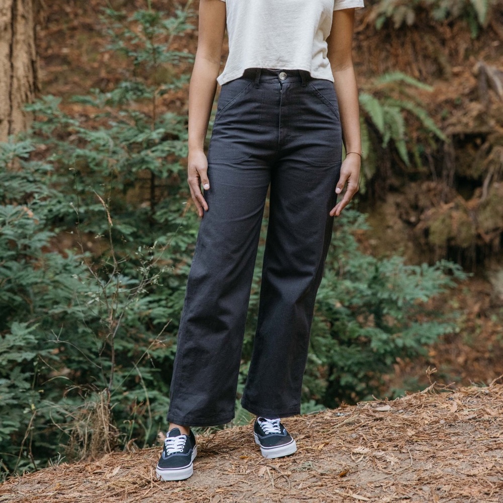 Mollusk Painter Pants - L charcoal